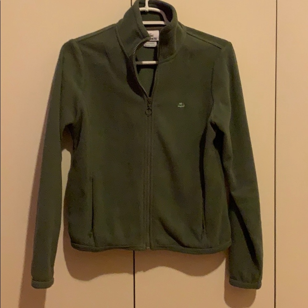 Lacoste green fleece